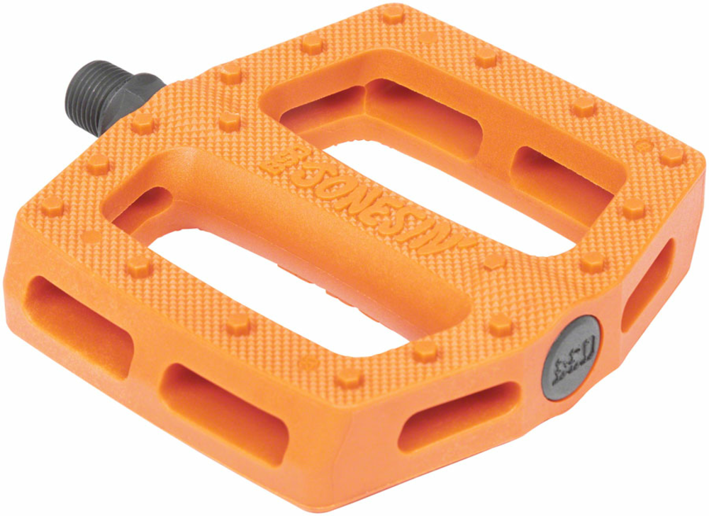 BSD Jonesin' Pedals Cleat Compatibility | Color | Spindle: Platform | Classic Orange | 9/16-inch