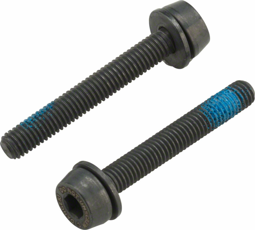 Campagnolo Campagnolo H11 Disc Caliper Mounting Screws, 2x34mm, for 25-29mm Rear Mount Thickness