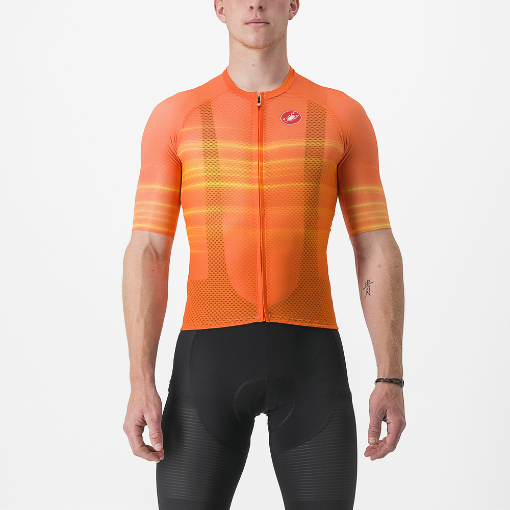 Castelli Climber's 3.0 Sl2 Jersey Color: Brilliant Orange
