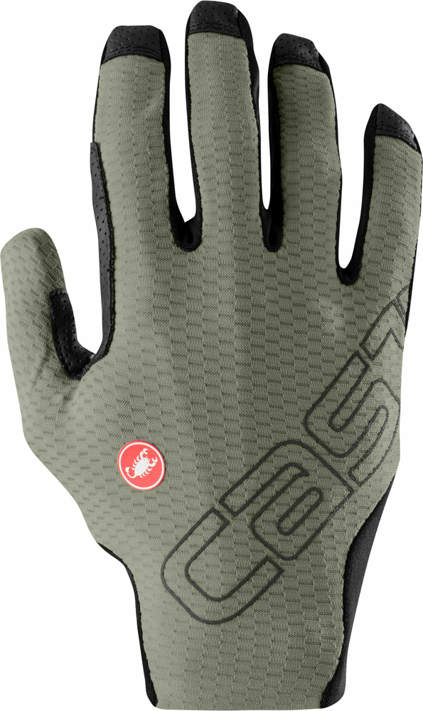 Castelli Unlimited LF Glove Color: Forest Gray