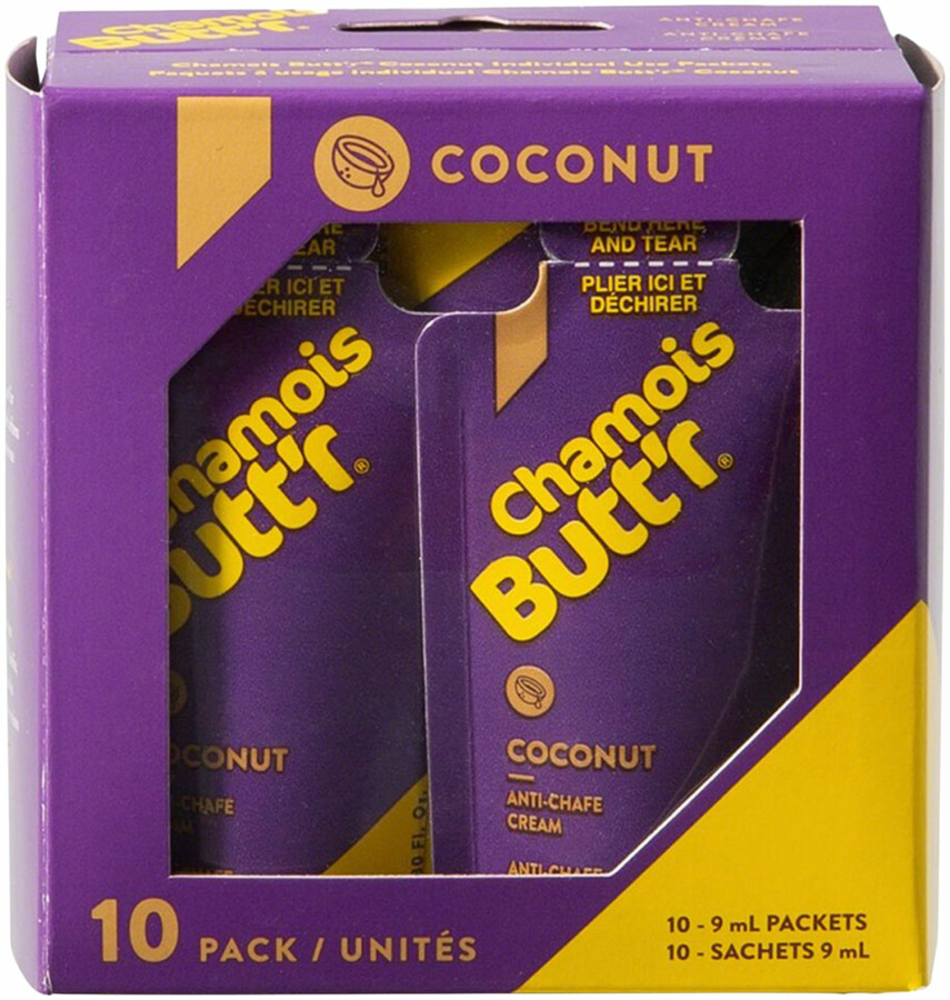 Chamois Butt'r Coconut 10 Pack Color | Size: One Color | 0.30 oz