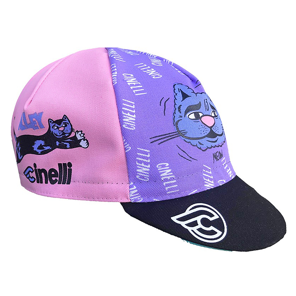 Cinelli Cycling Cap Stevie Gee Art Color: Alley Cat