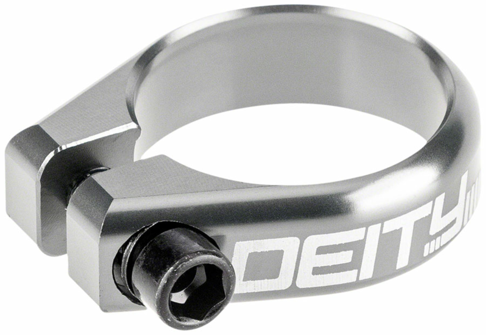 Deity Components DEITY Circuit Seatpost Clamp - 36.4mm, Platinum