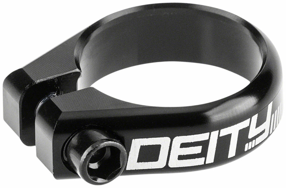 Deity Components DEITY Circuit Seatpost Clamp - 38.6mm, Black 
