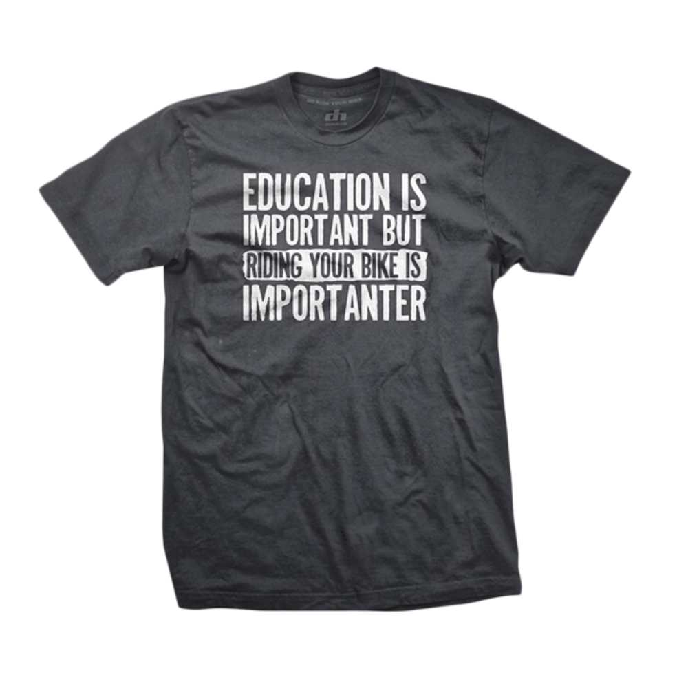 DHDwear Higher Education Tee Color: Gray