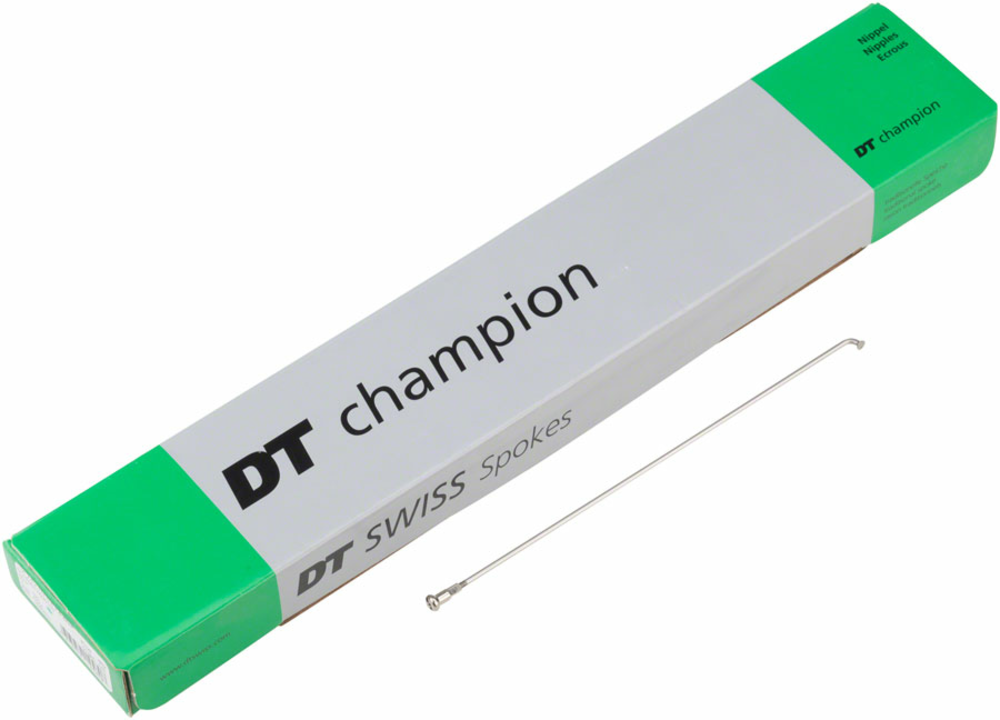 DT Swiss Champion 2.0 Straight Pull Spoke Blanks Color | Size: Silver | 315mm