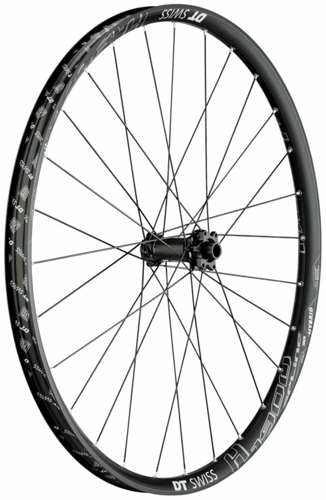 DT Swiss H 1900 Spline 30 29-inch Front Color | Front Axle | Rotor Type | Size: Black | 15mm Thru x 110mm | 6-Bolt | 27.5-inch