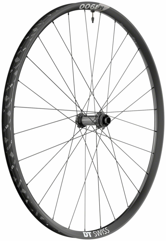DT Swiss M 1900 Spline Front Wheel Color | Front Axle | Rotor Type | Size: Black | 15mm Thru x 110mm | Centerlock | 29-inch
