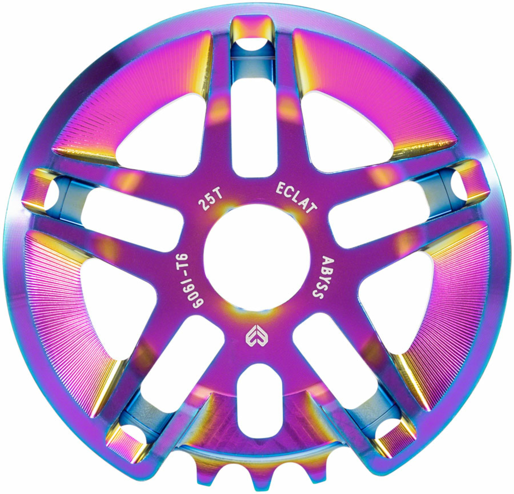 Eclat Eclat Abyss Guard Sprocket - 25t, Satin Oilslick