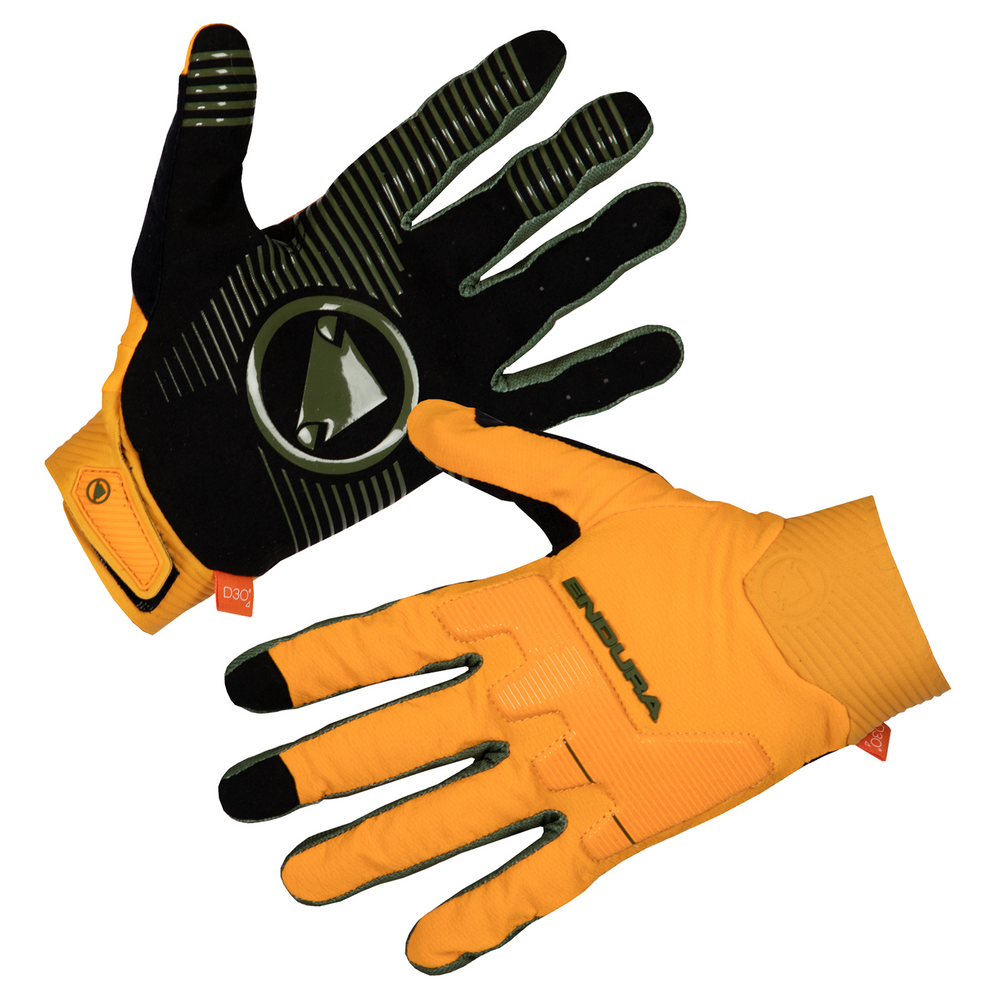 Endura MT500 D3O Glove Color: Tangerine