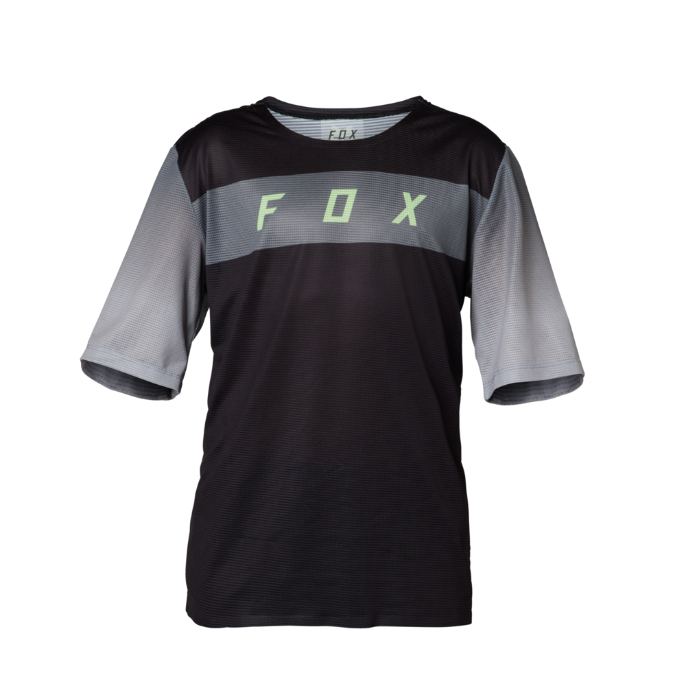 Fox Racing Youth Flexair SS Jersey Color: Black