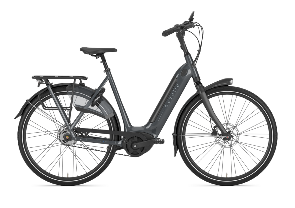 Gazelle Bikes Arroyo C5 HMB Elite (+$15 Call2Recycle Battery Fee) Color: Anthracite Grey