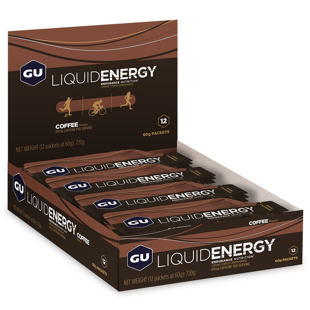 GU Liquid Energy Gel Flavor | Size: Coffee (40mg caffeine) | 12-serving