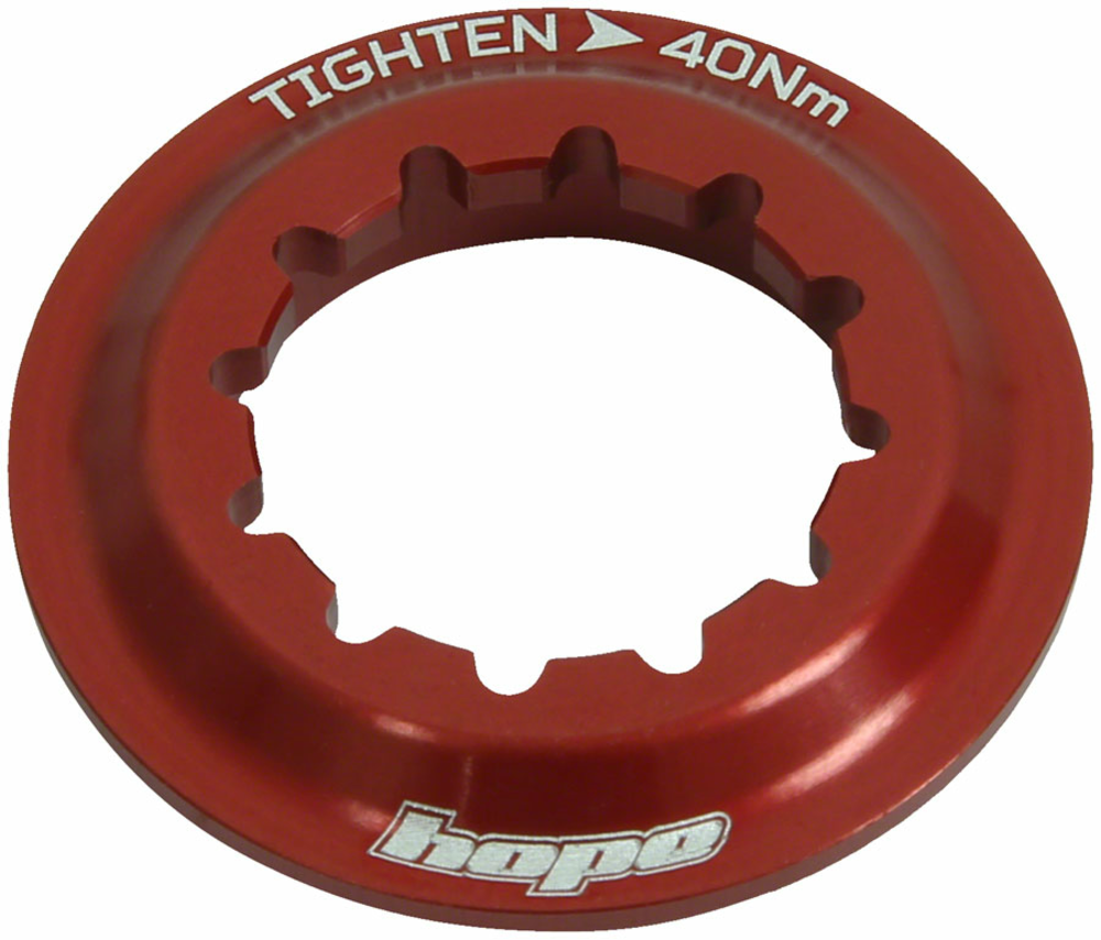 Hope Hope Center Lock Disc Lockring - Red