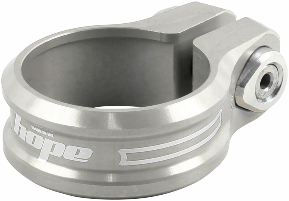 Hope Hope Seat Seatpost Clamp - 36.4mm, Silver 