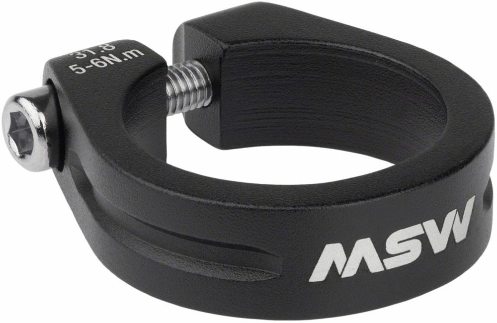 MSW MSW Seatpost Clamp - 31.8mm, Black