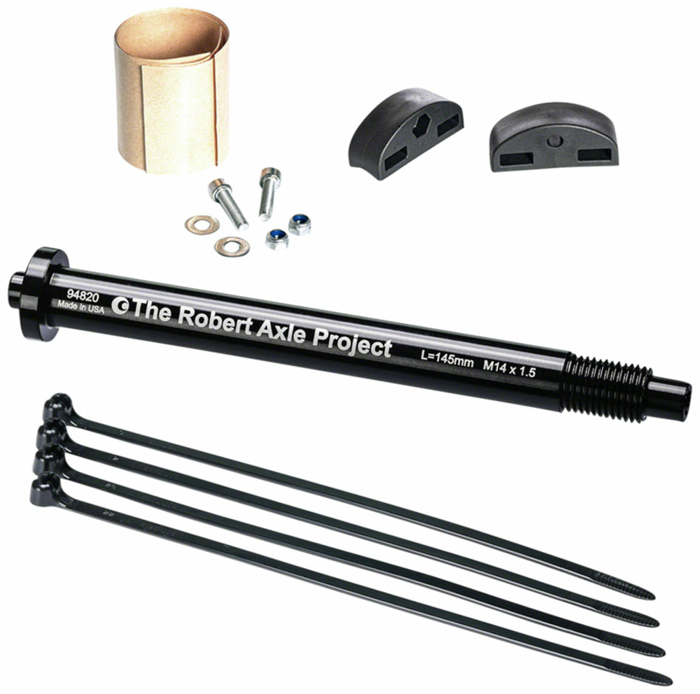 Old Man Mountain 15mm Thru Axle Fit Kit Front M15 x 1.5 148mm Length 