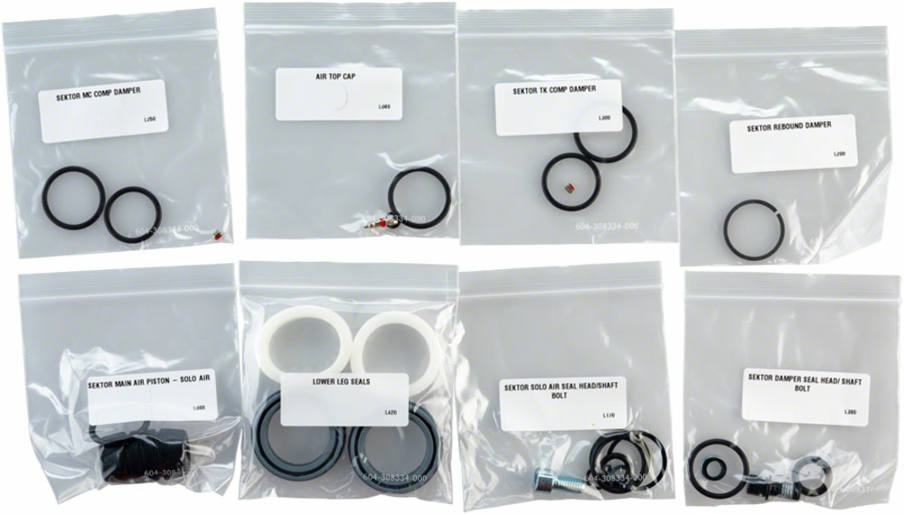 RockShox RockShox Full Service Kit for Sektor Gold (includes solo air and damper seals and hardware)