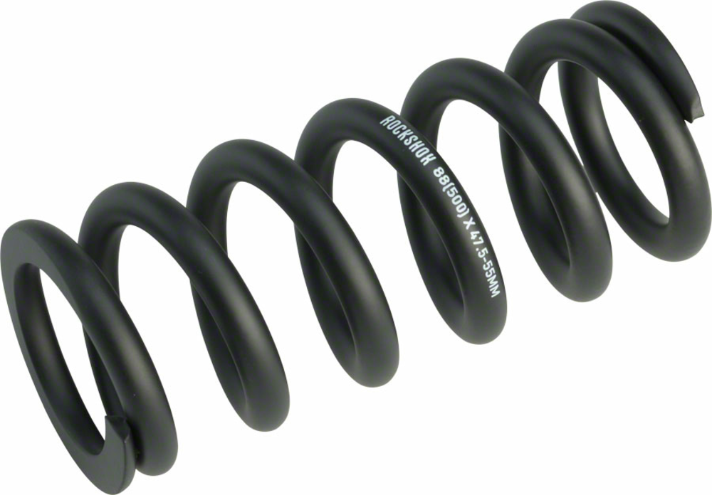 RockShox RockShox Metric Coil Spring - Length 151mm, Travel 57.5-65mm, 300 lbs, Black