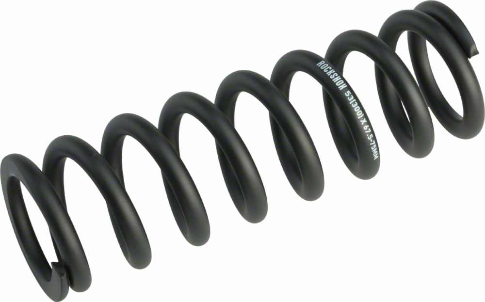 RockShox RockShox Metric Coil Spring - Length 174mm, Travel 67.5-75mm, 300 lbs, Black