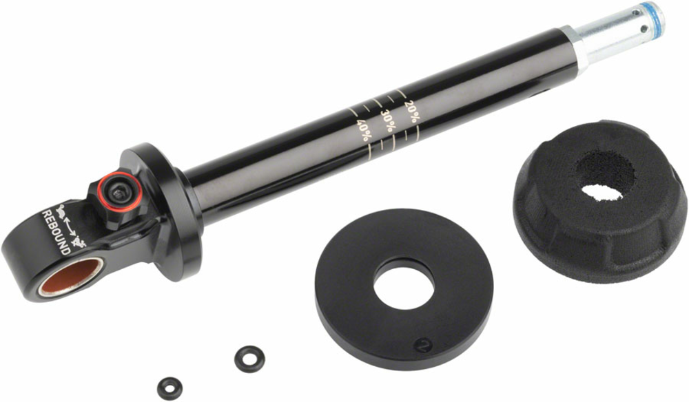 RockShox RockShox Rear Shock Damper Shaft Assembly - Super Deluxe Coil, Standard Shaft Eyelet 60mm, A1-A2
