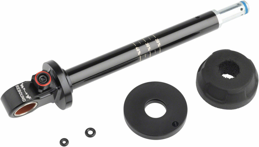 RockShox RockShox Rear Shock Damper Shaft Assembly - Super Deluxe Coil, Standard Shaft Eyelet 70mm, A1-A2