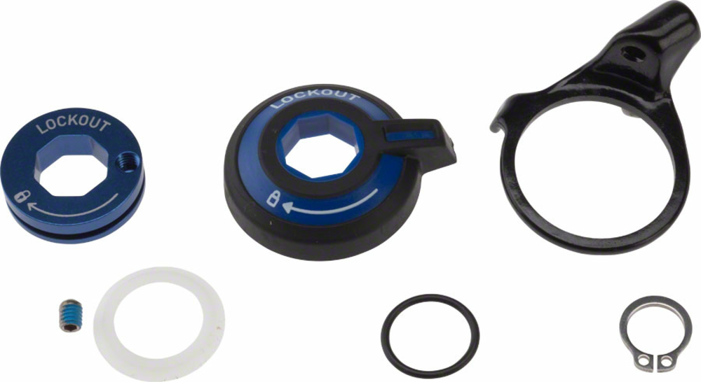 RockShox RockShox TurnKey Compression Adjuster Knob Remote Spool and Cable Clamp Kit 