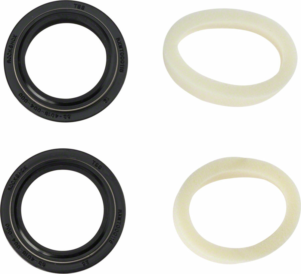 RockShox RockShox XC30 / 30 Gold / 30 Silver / Paragon Dust Seal / Foam Ring, Black 30mm Seal, 5mm Foam Ring 