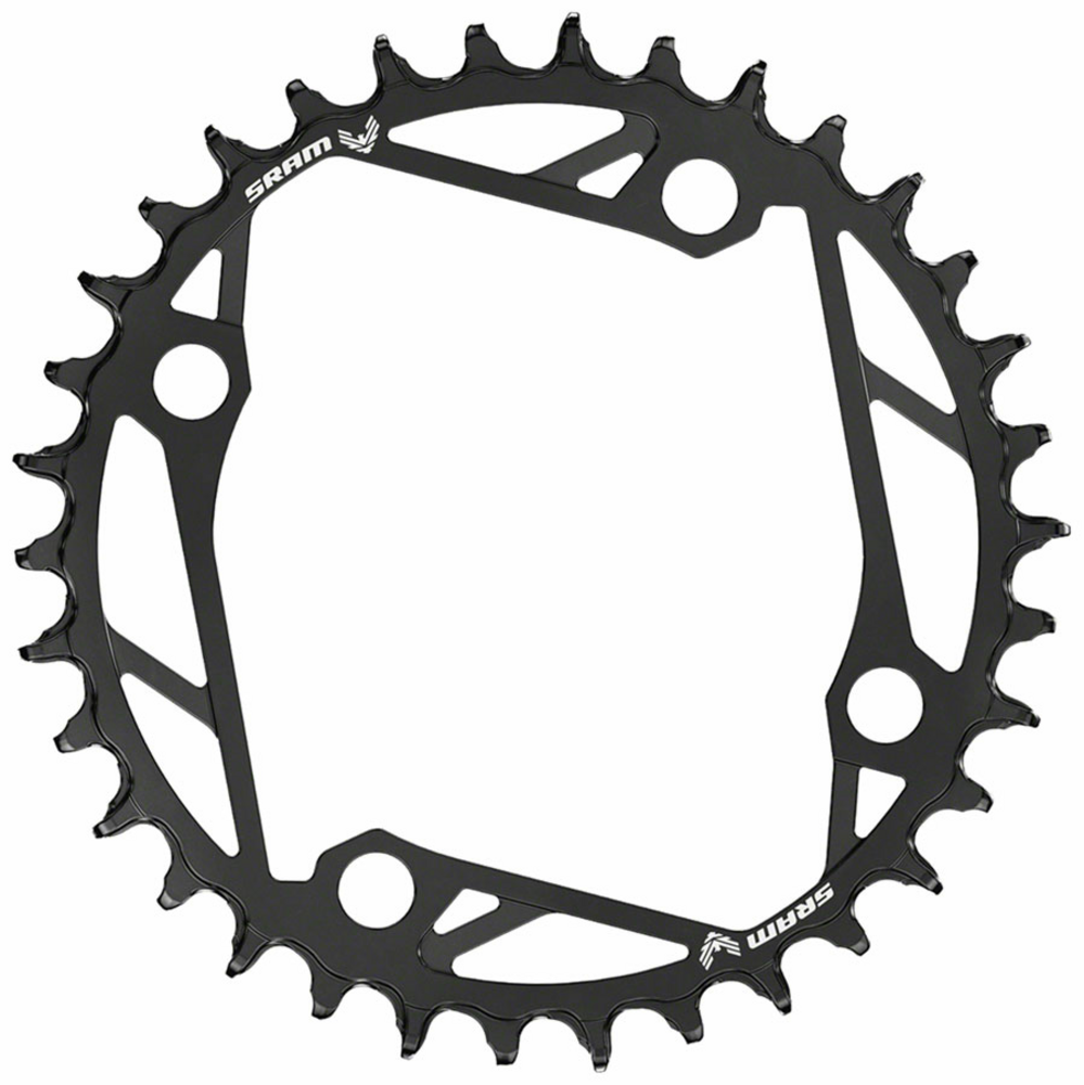 SRAM Eagle T-Type 104BCD Chainring BCD | Color | Size: 104 | Black | 34T
