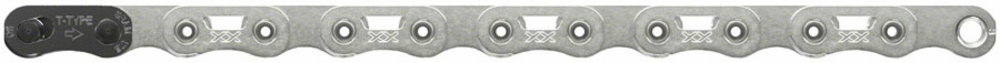 SRAM XX Eagle SL T-Type 12-Speed Flattop Chain Color | Length | Speeds: Silver | 126 | 12-speed