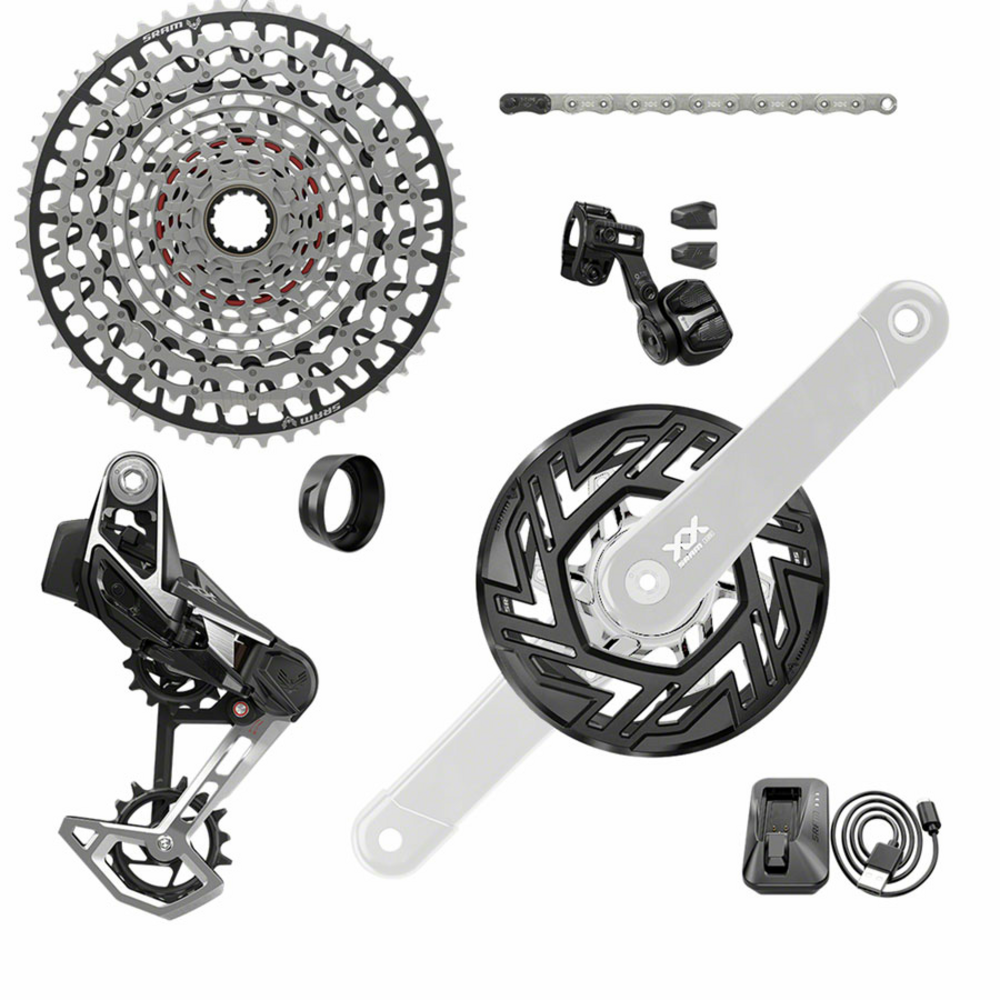 SRAM XX T-Type Eagle Ebike Groupset Chainrings | Color: 36T | Black