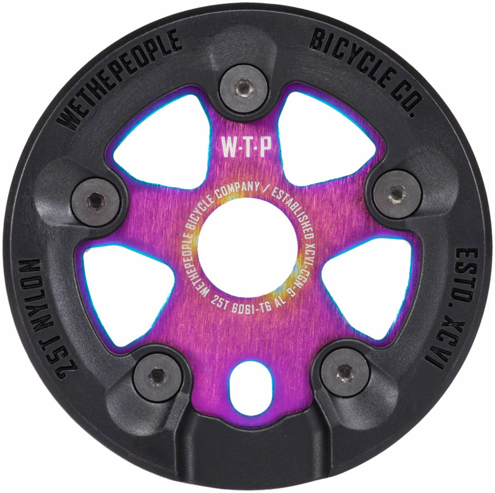 We The People We The People Paragon Sprocket and Guard Combo - 25t, Oil Slick