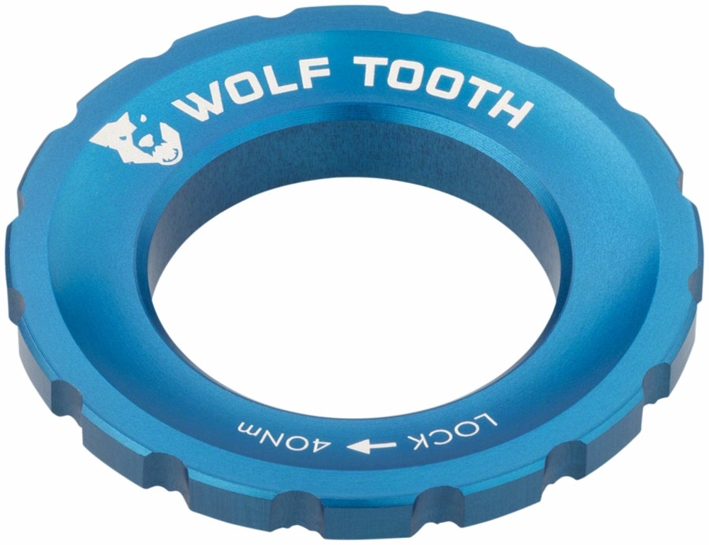 Wolf Tooth Wolf Tooth CenterLock Lockring - Blue