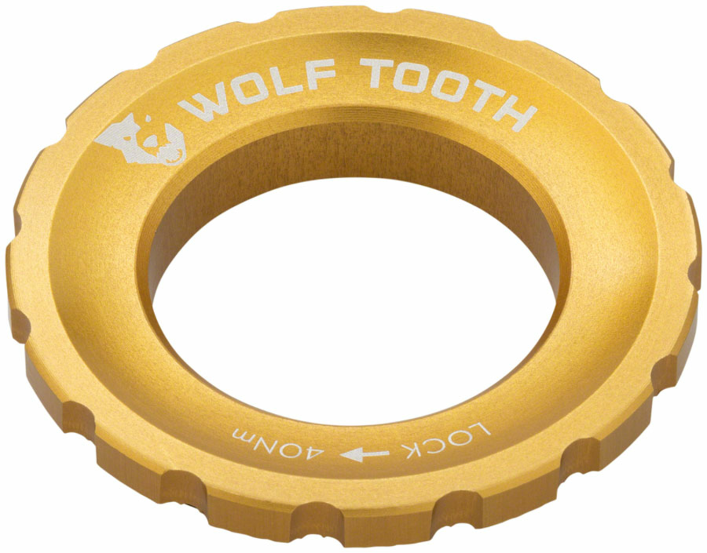 Wolf Tooth Wolf Tooth CenterLock Lockring - Gold