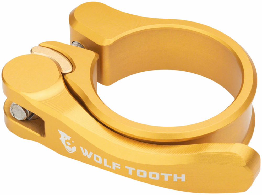 Wolf Tooth Wolf Tooth Components Quick Release Seatpost Clamp - 29.8mm, Gold
