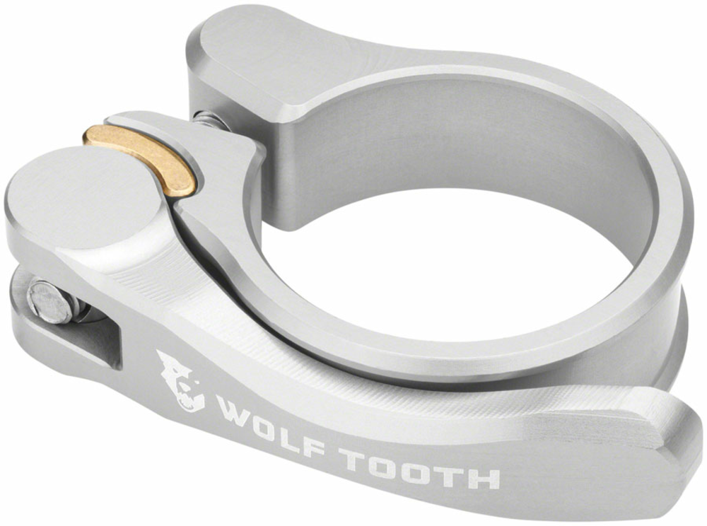 Wolf Tooth Wolf Tooth Components Quick Release Seatpost Clamp - 29.8mm, Silver 