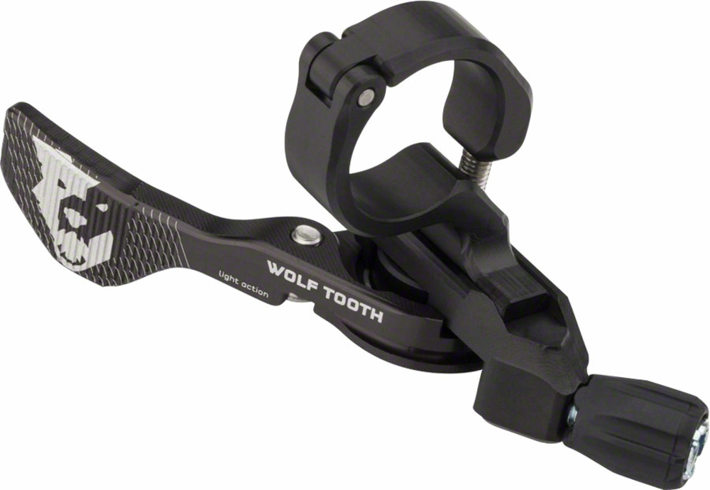 Wolf Tooth Wolf Tooth ReMote Light Action Dropper Lever with included Clamp Wolf Tooth Wolf Tooth ReMote Light Action Dropper Lever with included Clamp