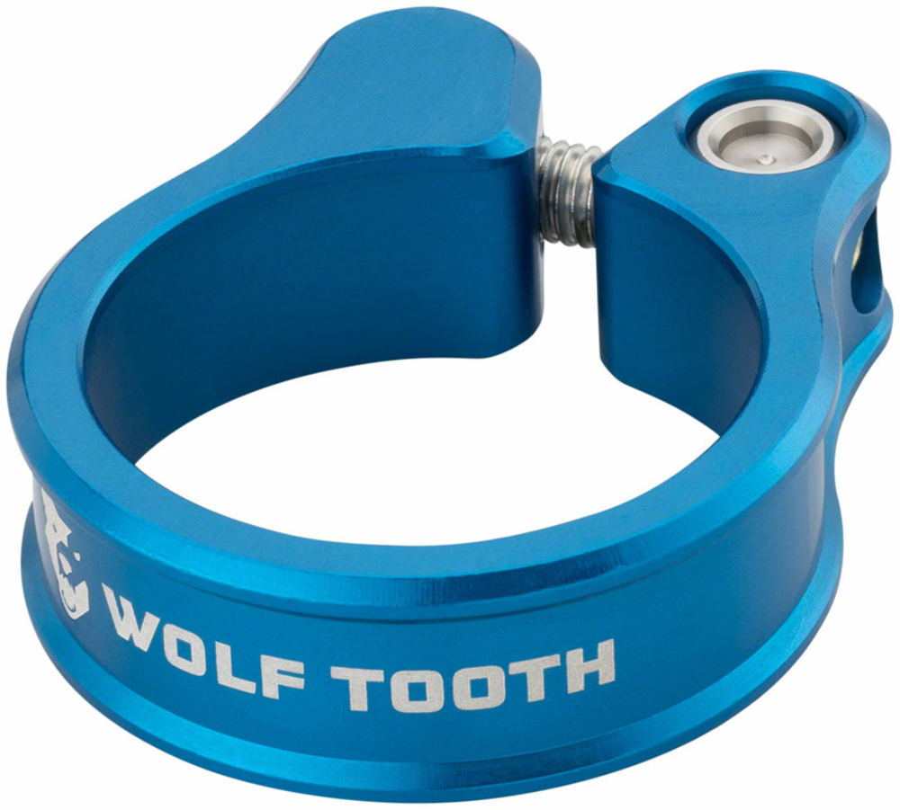Wolf Tooth Wolf Tooth Seatpost Clamp - 28.6mm, Blue