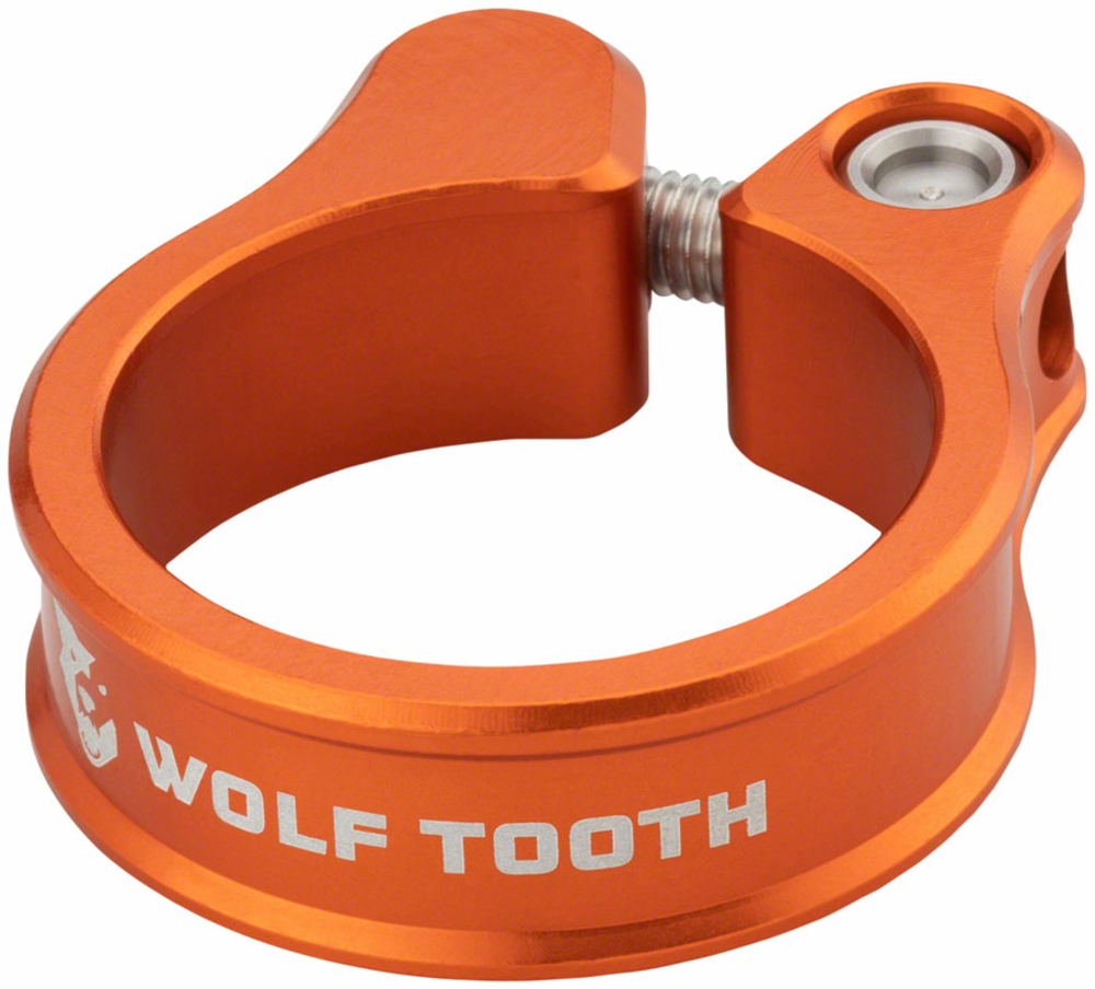 Wolf Tooth Wolf Tooth Seatpost Clamp - 28.6mm, Orange