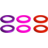 Color: Purple Red Neon Pink
