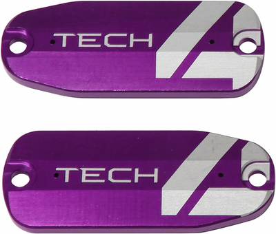 Hope Hope Tech 4 Brake Lever Reservoir Lid - Purple, Pair