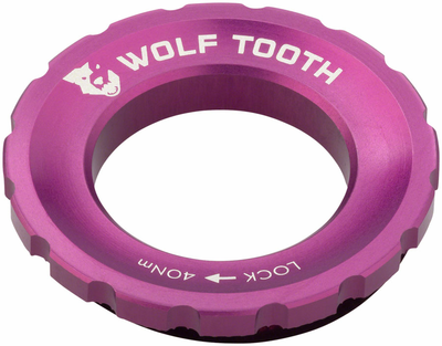 Wolf Tooth Wolf Tooth CenterLock Lockring - Purple