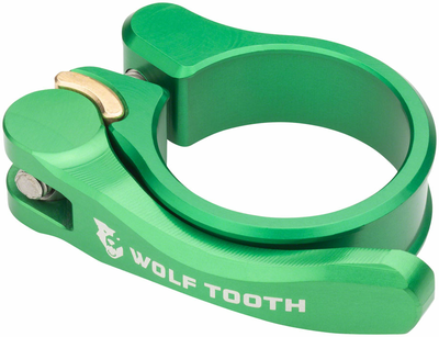 Wolf Tooth Wolf Tooth Components Quick Release Seatpost Clamp - 28.6mm, Green
