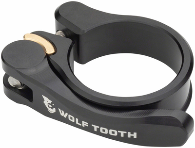 Wolf Tooth Wolf Tooth Components Quick Release Seatpost Clamp - 34.9mm, Black