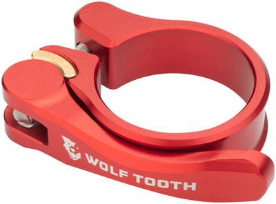 Wolf Tooth Wolf Tooth Components Quick Release Seatpost Clamp - 34.9mm, Red