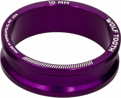 Wolf Tooth Wolf Tooth Headset Spacer 5 Pack, 10mm, Purple