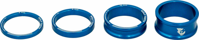 Wolf Tooth Wolf Tooth Headset Spacer Kit 3, 5, 10, 15mm, Blue