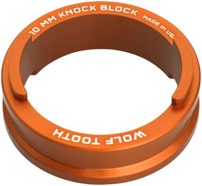 Wolf Tooth Wolf Tooth Headset Spacer Knock Block - 10mm, Orange