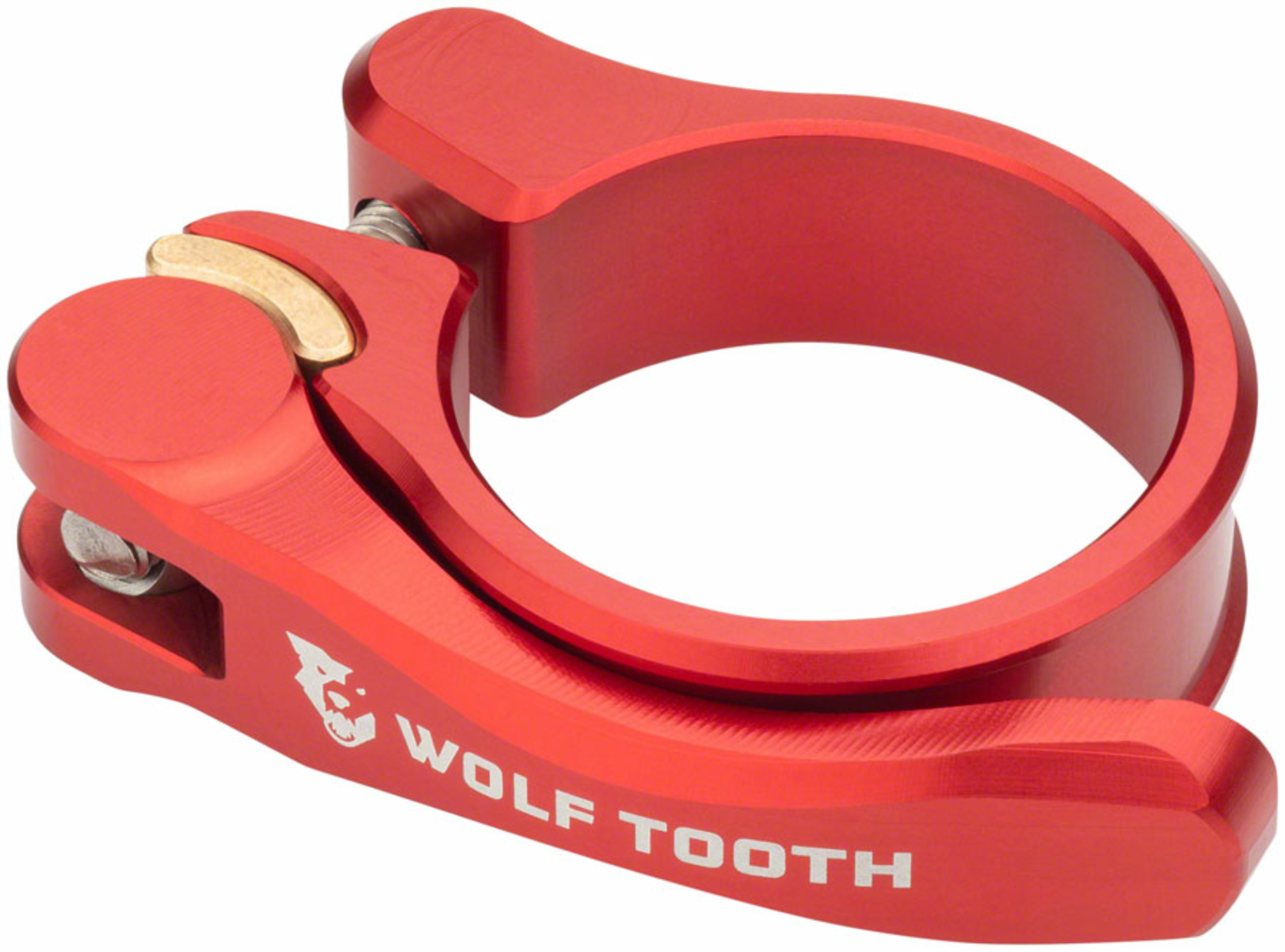 Components　Release　Clamp　Tooth　Wolf　Tooth　Ski　Red　Wolf　Quick　Continental　Seatpost　34.9mm,　Bike